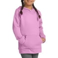 thumbnail image 1 of Hanes Girls Sport Tech Fleece Raglan Hoodie, Sizes 4-16, 1 of 3