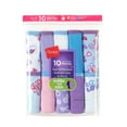 thumbnail image 1 of Hanes Girls' Cotton Bikini Underwear, 10-Pack Assorted 1 12, 1 of 4