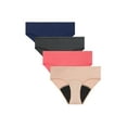 thumbnail image 1 of Hanes Girls' Tagless Hipster Period Panty, 4 Pack, 1 of 7