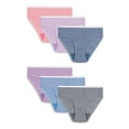 thumbnail image 1 of Hanes Girls' Tagless Ribbed Hipster, 6 pack, 1 of 5