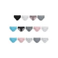 thumbnail image 1 of Hanes Girls' Tagless Super Soft Cotton Hipsters, 14 pack, Sizes 6-16, 1 of 7