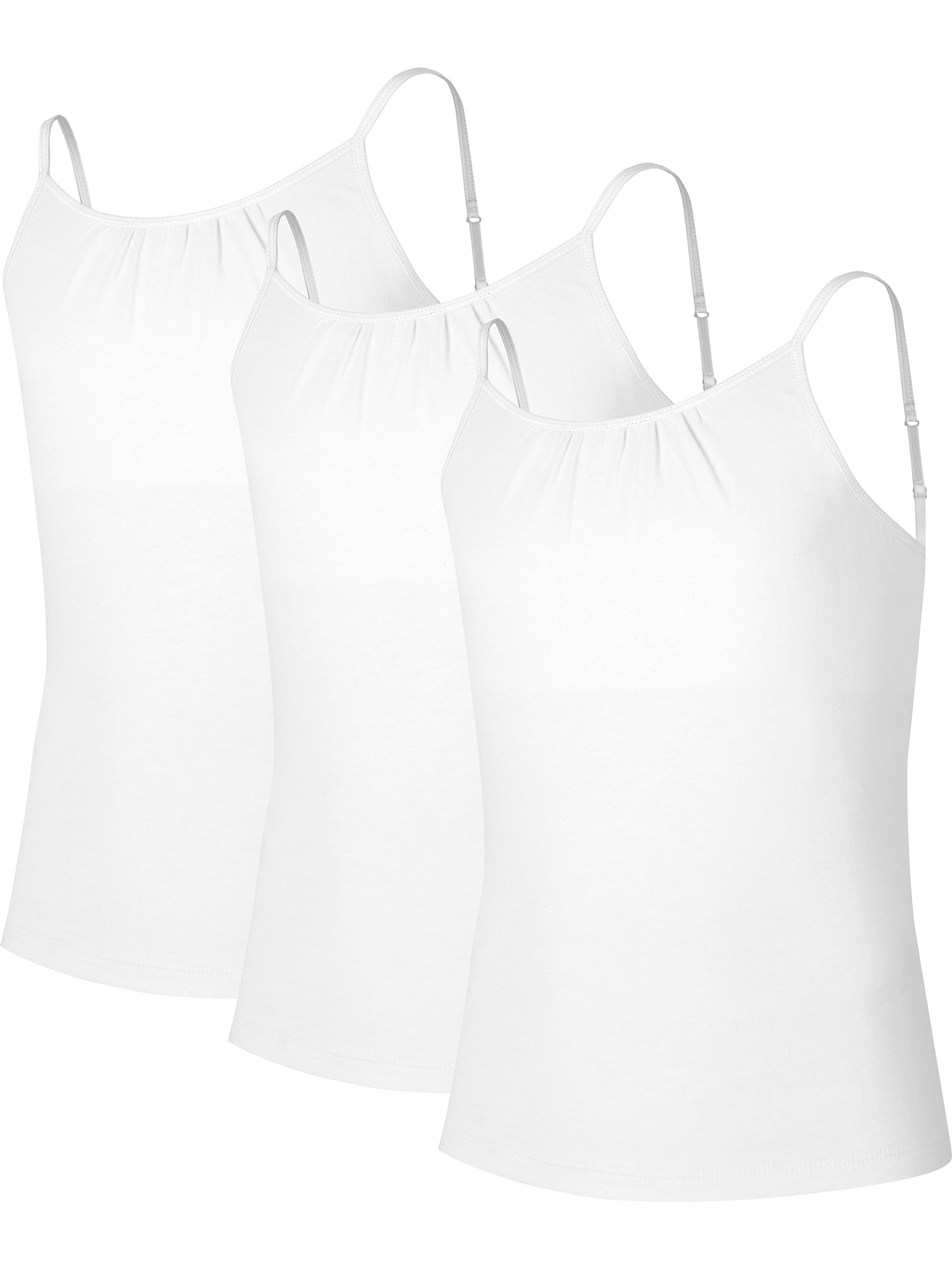 DSG Girls' Shelf Bra Tank Top, XL, Pure White - Yahoo Shopping