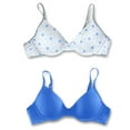 thumbnail image 1 of Hanes Girls Underwire Molded Bras 2-Pack, Sizes 6-16, 1 of 4