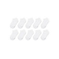 thumbnail image 1 of Hanes Girls No-Show Socks, 10 Pairs, Cushioned Socks, Stretch, White, 1 of 5