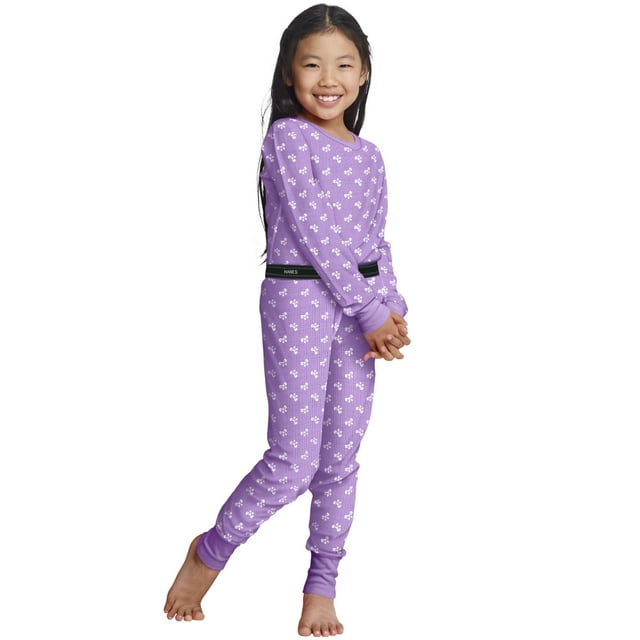 Hanes Girls's Thermal Set