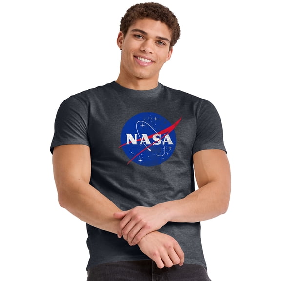 Hanes Men's & Big Men's NASA Graphic Tee Shirts, Sizes S-3XL