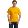 thumbnail image 1 of Hanes Men's & Big Men's Authentic Short Sleeve Pocket Tee, Sizes S-3XL, 1 of 2