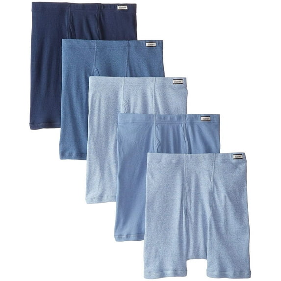 Hanes Men's FreshIQ Comfort Soft Boxer Briefs - 5 Pack and 10 Pack and Colors May Vary (Assorted, XXX-Large)