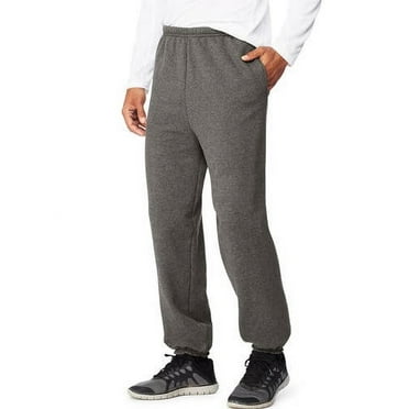 Hanes-Hanes Sport Ultimate Cotton Men'S Fleece Sweatpants With Pockets
