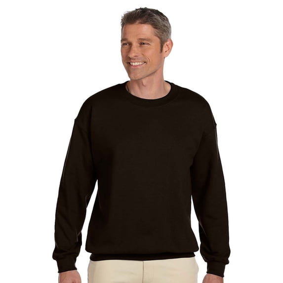 Hanes Hanes Ultimate Cotton Fleece Crewneck - Dark Chocolate - Large
