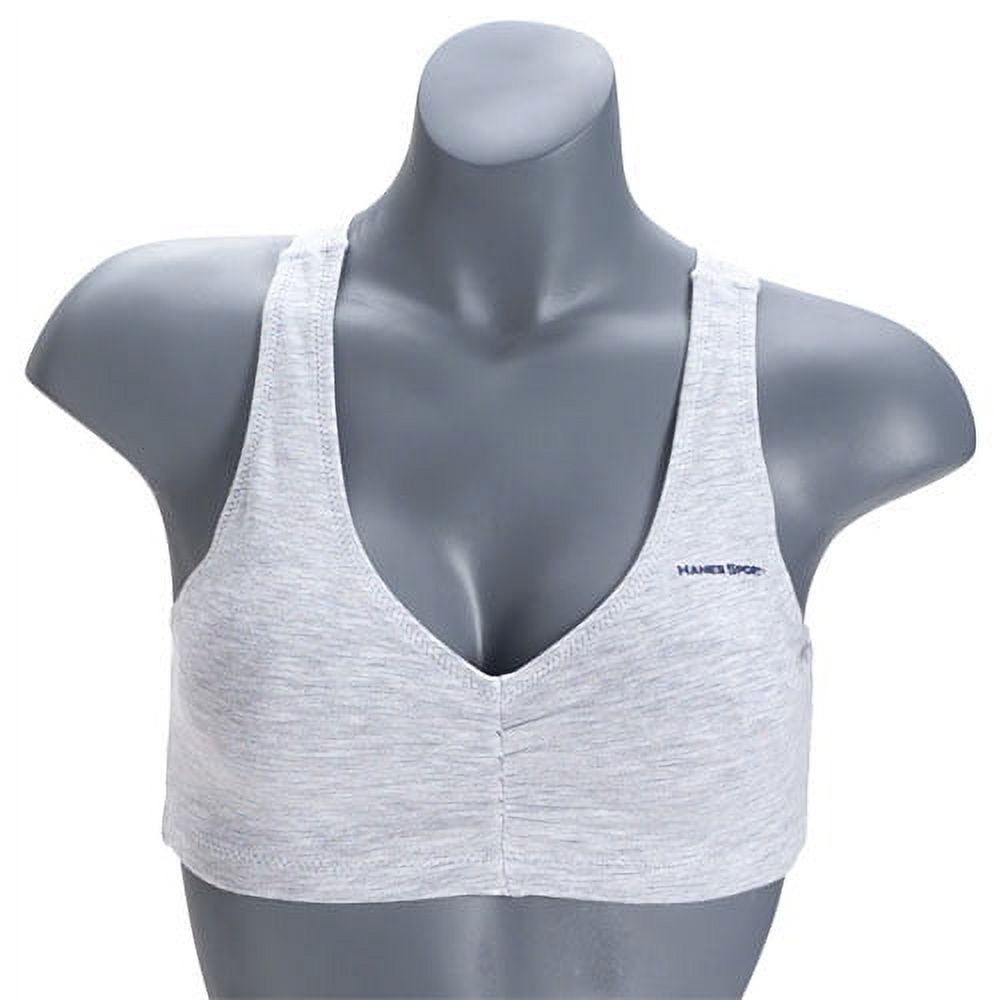 Hanes Her Way - Stretchy Cotton Sport Bra 2 Pack 