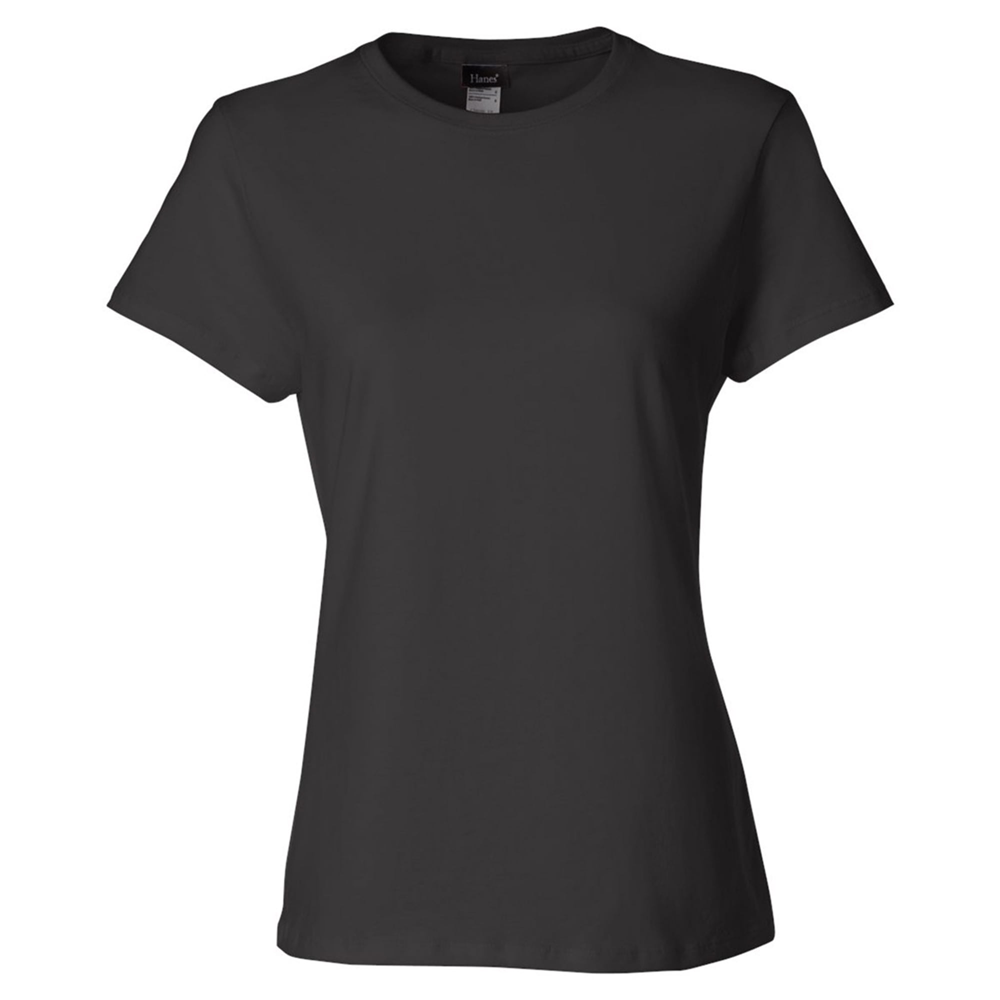 Hanes Women's Sl04 T-Shirt - Lightweight Ringspun Cotton, Classic Feminine Fit, Tag-Free - View #12