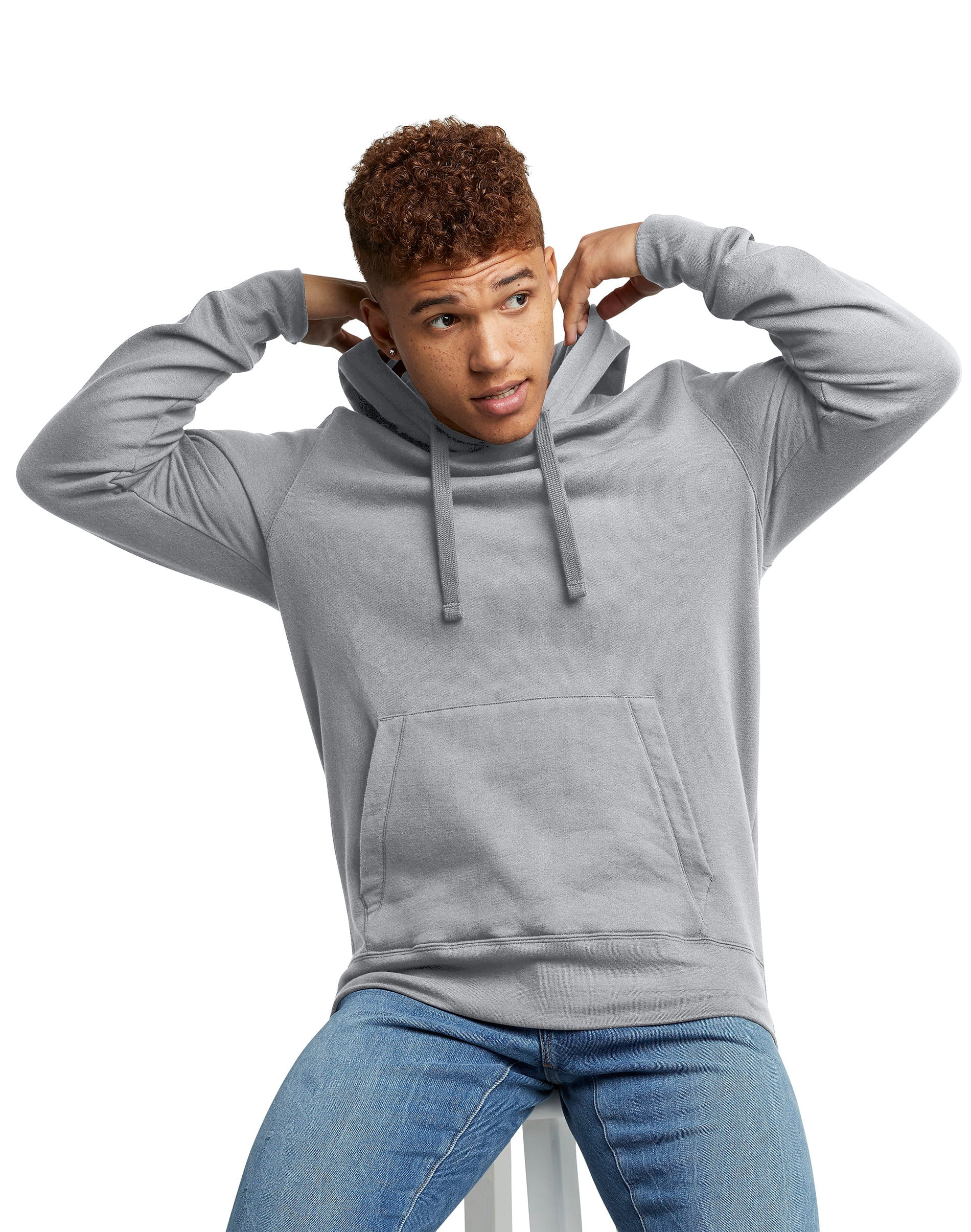 Hanes Hoodie Men's Fleece Pullover Originals Sweatshirt Midweight - Main Image