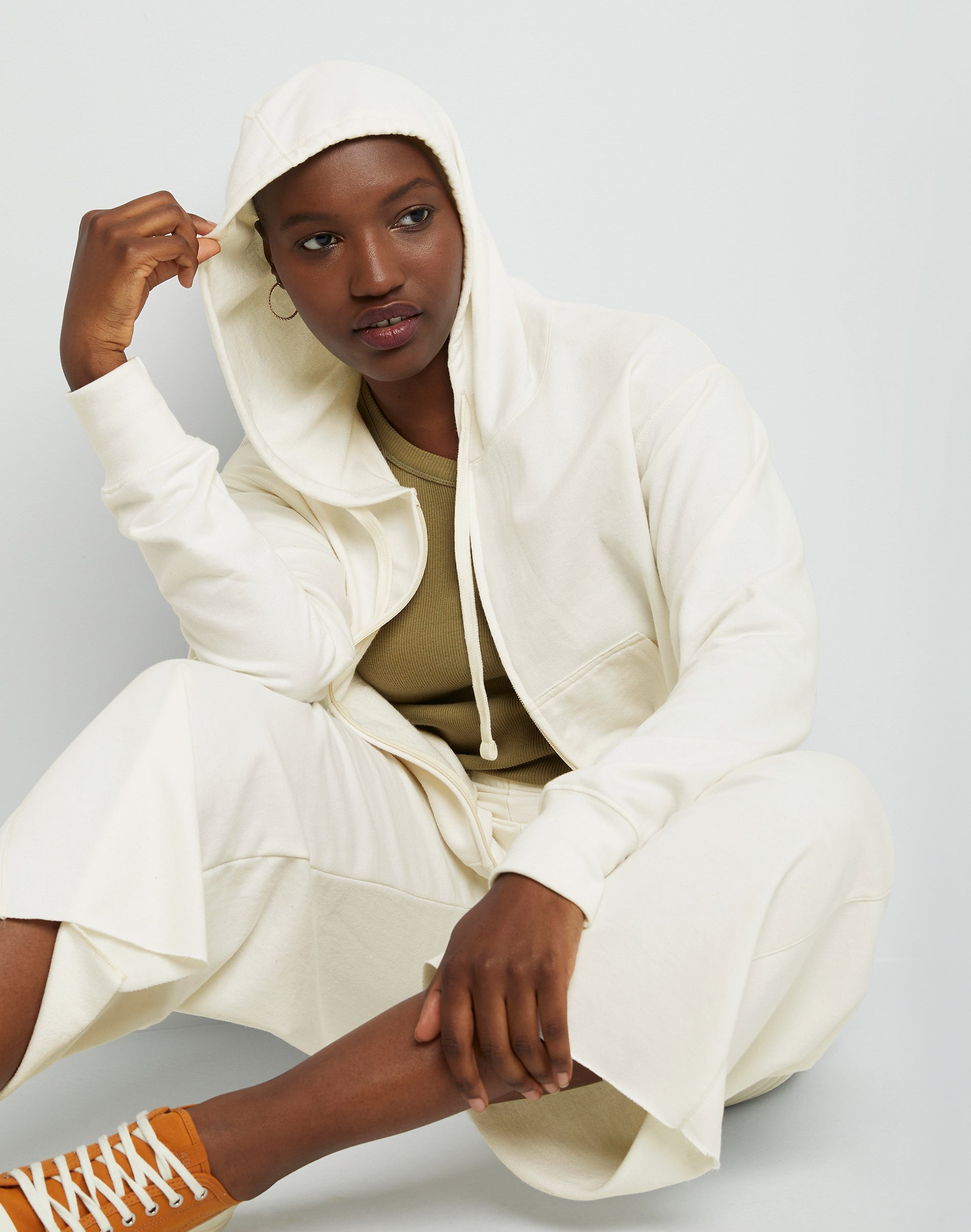 Hanes Originals Women's French Terry Sweatpants, 30" (Plus Size) Concrete Pe Heather 3X