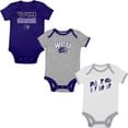 thumbnail image 1 of Hanes Infant NCAA Western Carolina 3-Piece Bodysuit Set, 1 of 4