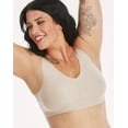 thumbnail image 1 of Hanes Invisible Embrace Women's Wireless T-Shirt Bra, Seamless Nude L, 1 of 3