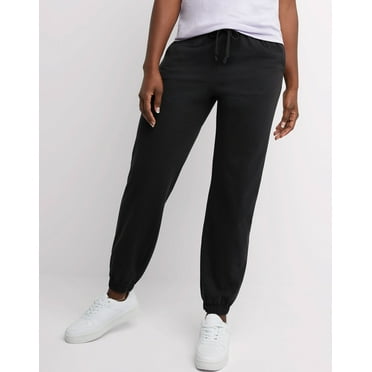 Hanes Jersey Joggers Essentials Women Cotton Sweatpants Pockets 29 inseam XS-2XL