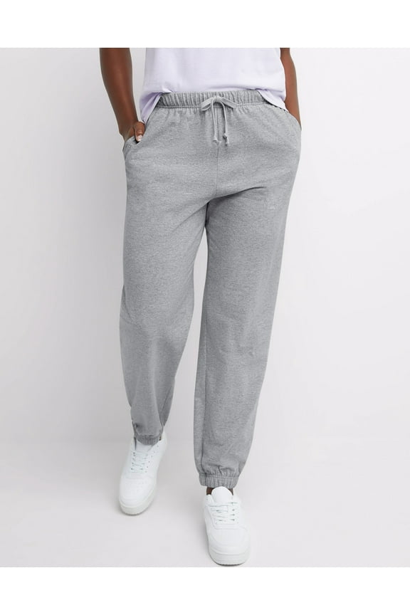 Jersey Joggers Essentials Women Cotton Sweatpants Pockets 29 inseam XS-2XL