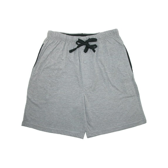Hanes Jersey Knit Cotton Button Fly Pajama Sleep Shorts (Men Big & Tall)