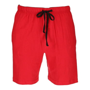 Hanes  Jersey Knit Cotton Button Fly Pajama Sleep Shorts (Men)