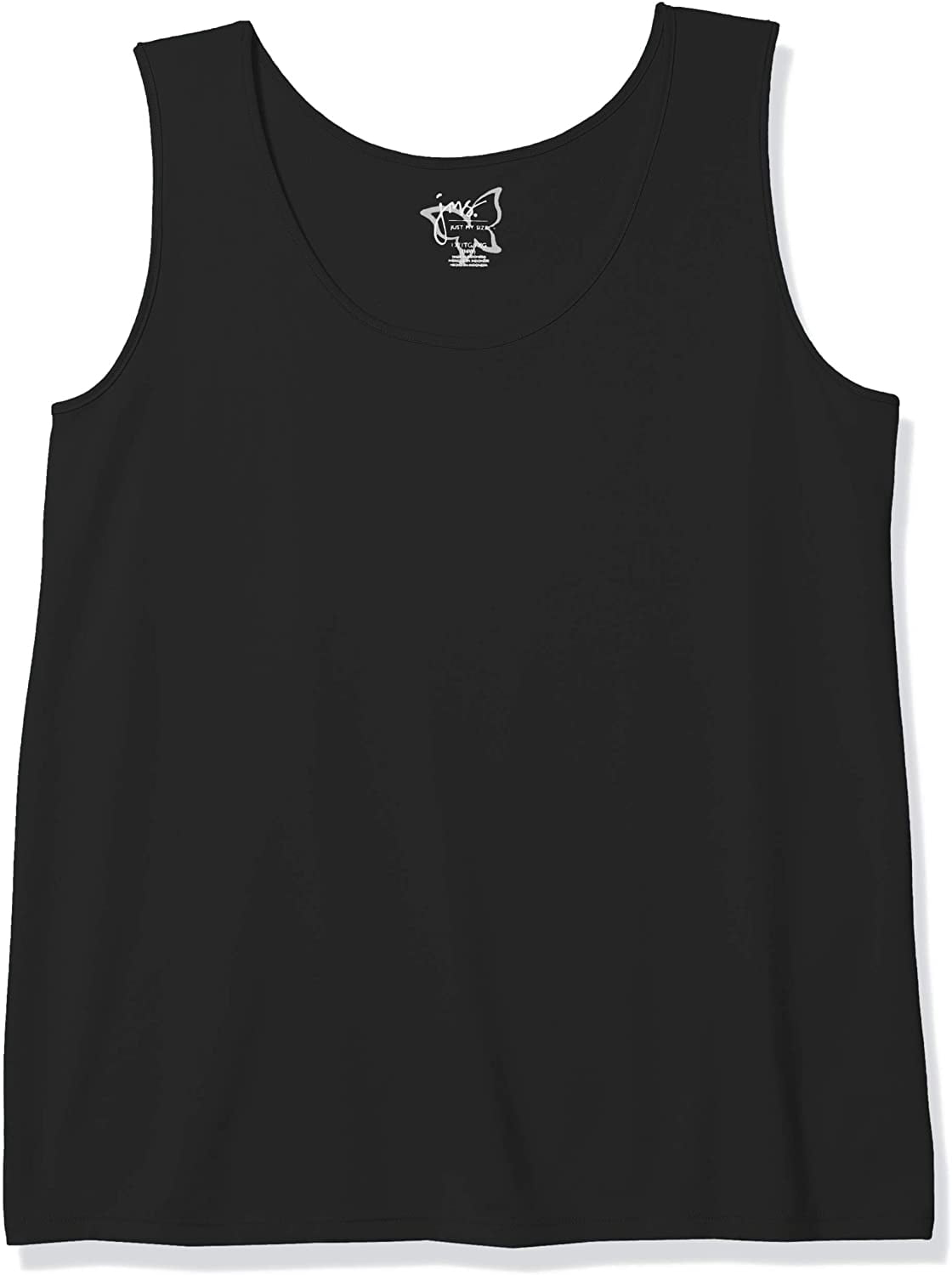 Just My Size Women's Plus Size Cool DRI Performance Scoop Neck Tank