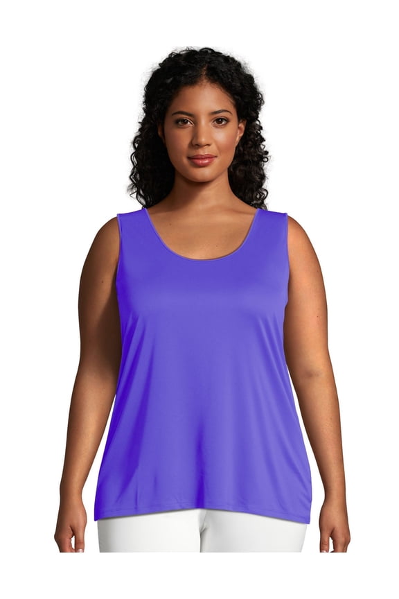 Just My Size Cool DRI Women's Tank (Plus ) Petal Purple 1X