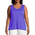 thumbnail image 1 of Just My Size Women's Plus Size Cool DRI Performance Scoop Neck Tank, 1 of 3