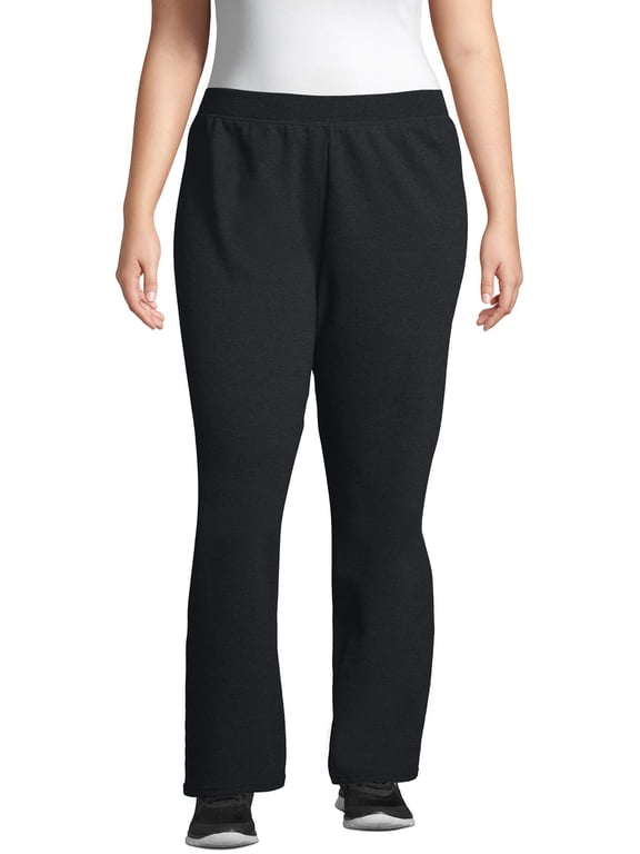 JMS by Hanes Women's Plus Size Fleece Sweatpants (Also Petite Sizes)