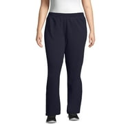 JMS by Hanes Womens Plus Size Fleece Sweatpants Regular and Petite Sizes