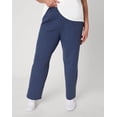 thumbnail image 1 of Hanes Just My Size EcoSmart Women's Fleece Sweatpants, Open Leg, 30.5" (Plus ) Navy Heather 4X, 1 of 10