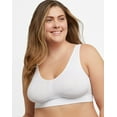 thumbnail image 1 of Hanes Just My Size Women's Pure Comfort Seamless Bralette Plus Size MJ1263, 1 of 6