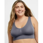 Hanes Just My Size Women's Pure Comfort Seamless Bralette Plus Size MJ1263