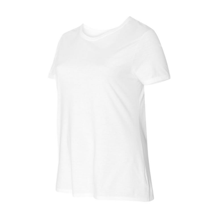 Hanes JMS20 Ladies JMS 100% Ringspun Cotton Crew Neck T-Shirt