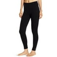 thumbnail image 1 of Hanes KEW4 Duofold Varitherm Performance Womens Thermal Pants Size Medium, Black, 1 of 3