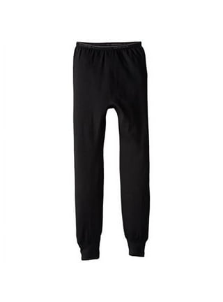 Hanes Womens Print 4-Way Stretch Thermal Crew Pant, Astral Black Grey,  Large : : Clothing & Accessories