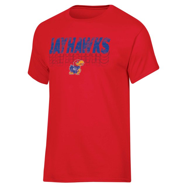 Hanes Kansas Jayhawks Short Sleeve T-Shirt - Walmart.com