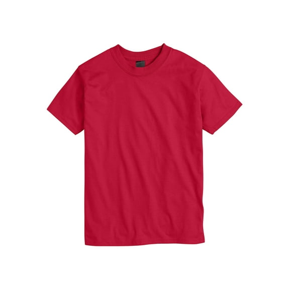 Hanes Kids' Beefy-T T-Shirt Deep Red XS