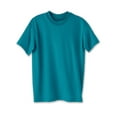 thumbnail image 1 of Hanes Kids' ComfortBlend EcoSmart Crewneck Teal S, 1 of 4