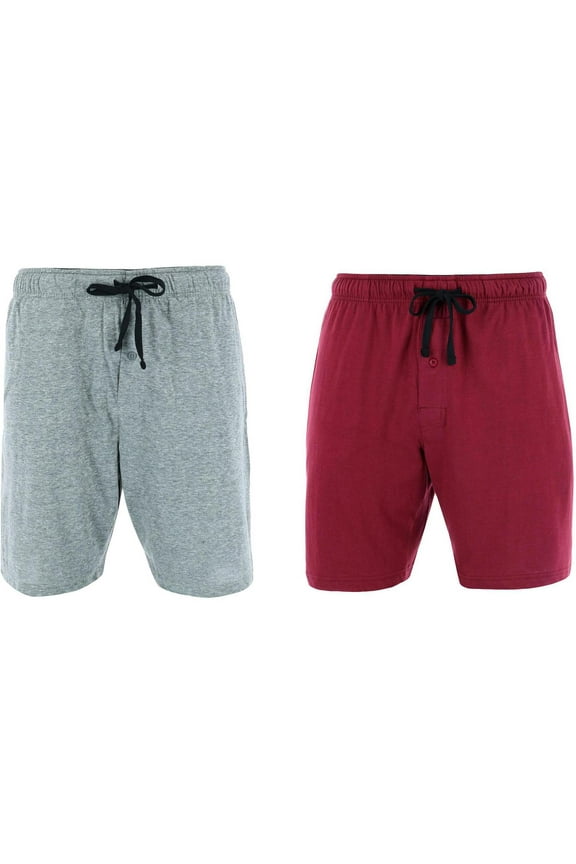 Knit Pajama Lounge Short (Pack of 2) (Men Big & Tall)
