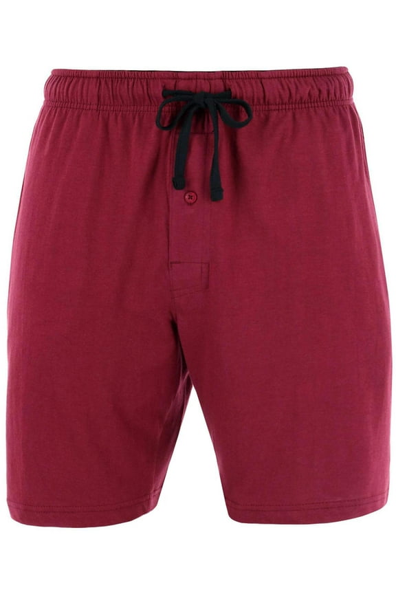 Knit Pajama Lounge Short with Side Pockets (Men Big & Tall)