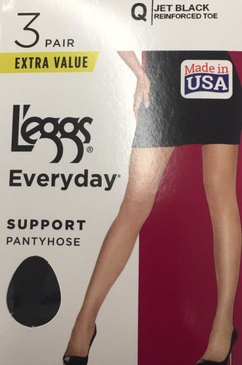 Hanes L eggs Women s Everyday Control Top Pantyhose 3 Pair