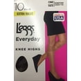 thumbnail image 1 of Hanes L'eggs Women's Everyday Knee Highs, 10 Pair, 1 of 2