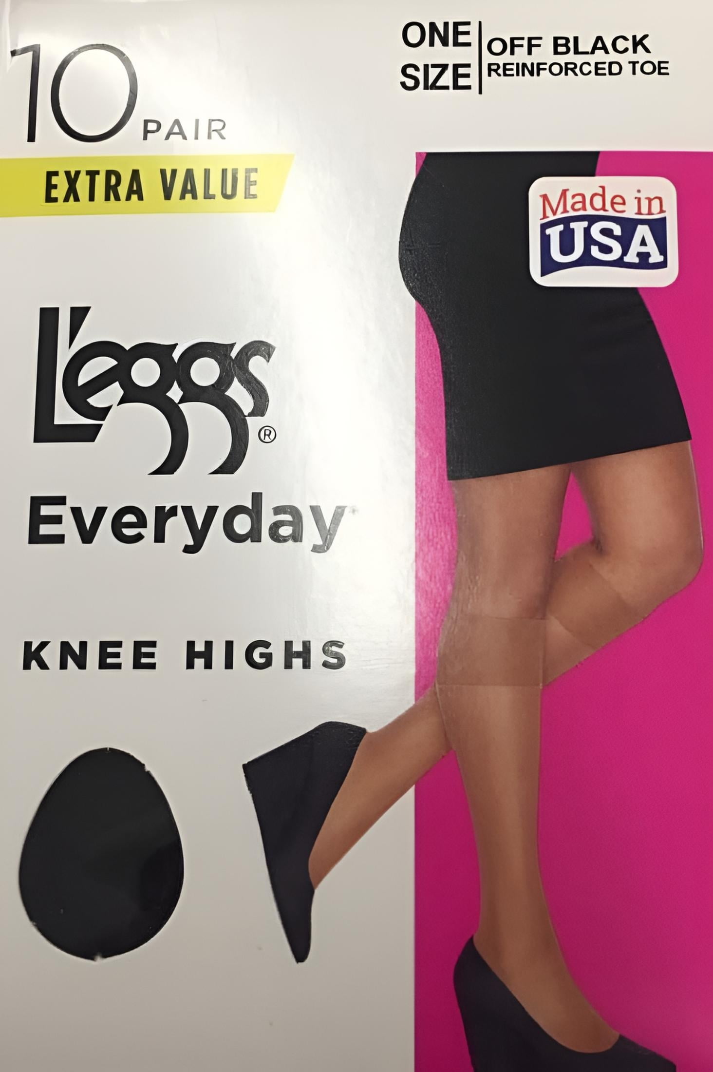 Leggs knee high hose deals