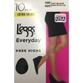 thumbnail image 1 of Hanes L'eggs Women's Everyday Knee Highs, 10 Pair, 1 of 5