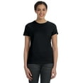 thumbnail image 1 of Hanes Ladies' 4.5 oz., 100% Ringspun Cotton nano-T T-Shirt - SL04, 1 of 4