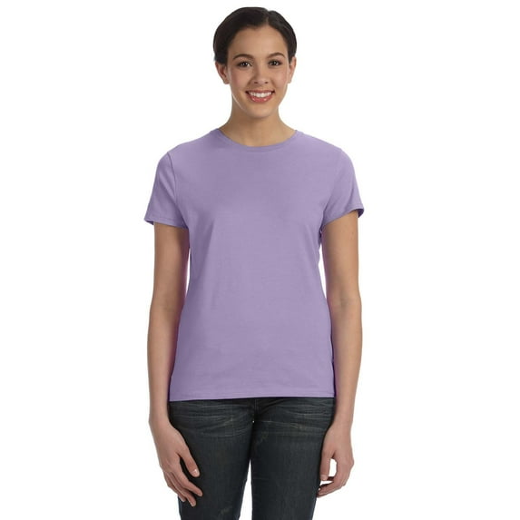 Hanes Ladies' 4.5 oz., 100% Ringspun Cotton nano-T T-Shirt - SL04