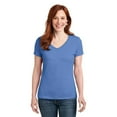 thumbnail image 1 of Hanes Ladies Nano-T Cotton V-Neck T-Shirt, 1 of 1