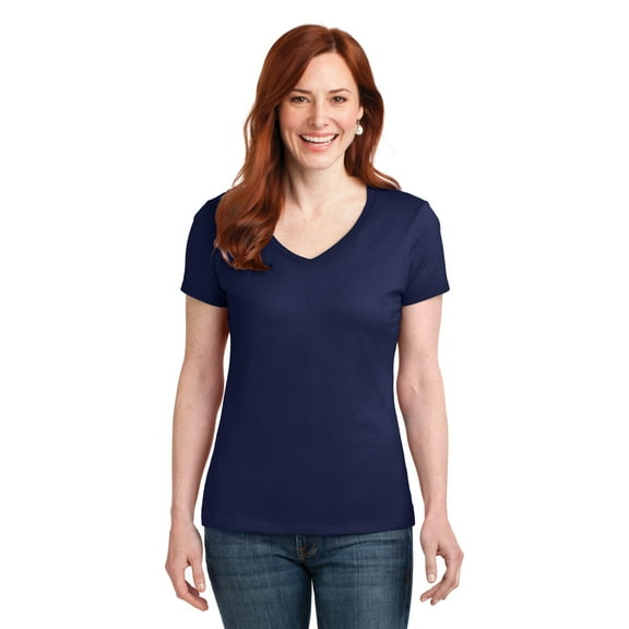 Hanes Women's Nano-T V-Neck T-Shirt - Walmart.com