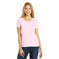 thumbnail image 1 of Hanes Ladies Tagless 100% Cotton V-Neck T-Shirt, 1 of 1