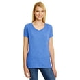 thumbnail image 1 of Hanes Ladies' X-Temp Tri-Blend V-Neck Tee, 1 of 1